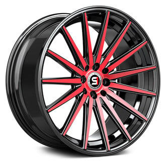 SPEC-1® - SP-69 Gloss Black with Red Machined Face