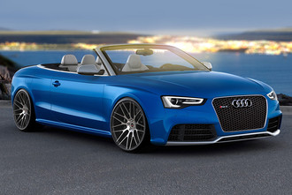 SPL-001 Gloss Black Brushed Face on Audi Rs5
