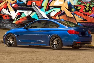 SPL-001 Gloss Black Brushed Face on BMW M4