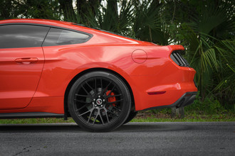 SPL-001 Gloss Black Ford on Mustang