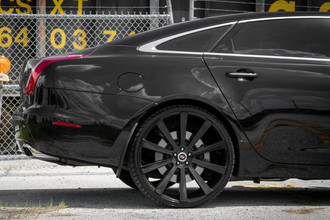 SPL-002 Gloss Black on Jaguar XJ