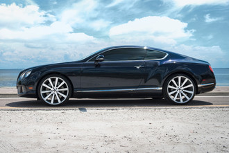 SPL-002 Silver Machined on Bentley