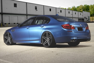 SPM-81 Gloss Black Brushed Face on BMW M5