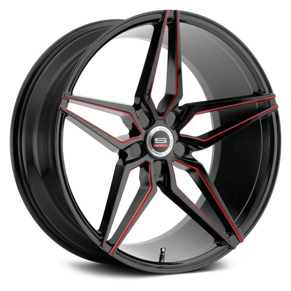 SPEC-1® - SPM-81 Gloss Black with Red Accents