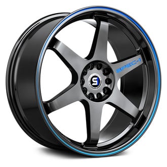 SPEC-1® - SPT-33 Gloss Black with Blue Line