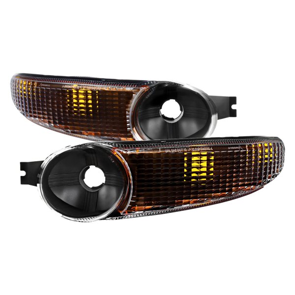 Spec-D® - Matte Black Factory Style Turn Signal/Parking Lights