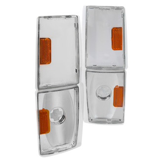 Spec-D® - Chrome Crystal Turn Signal/Corner Lights