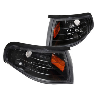 Spec-D® - Black Crystal Turn Signal/Corner Lights