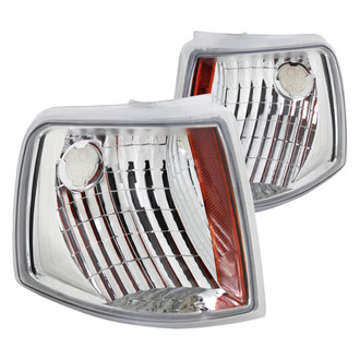 Spec-D® - Chrome Crystal Turn Signal/Corner Lights