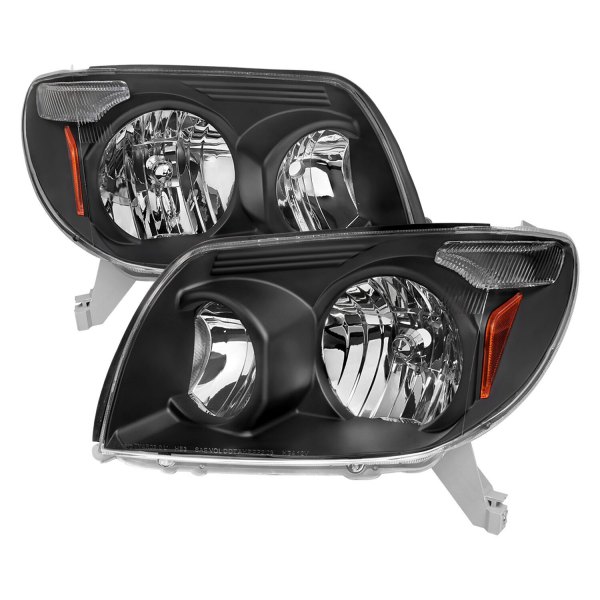 Spec-D® - Matte Black Euro Headlights