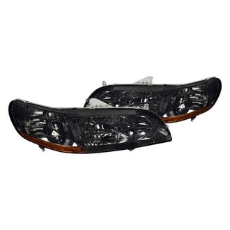 Spec-D® - Driver and Passenger Side Black/Smoke Euro Headlights