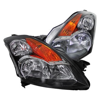 Spec-D® - Driver and Passenger Side Black Euro Headlights
