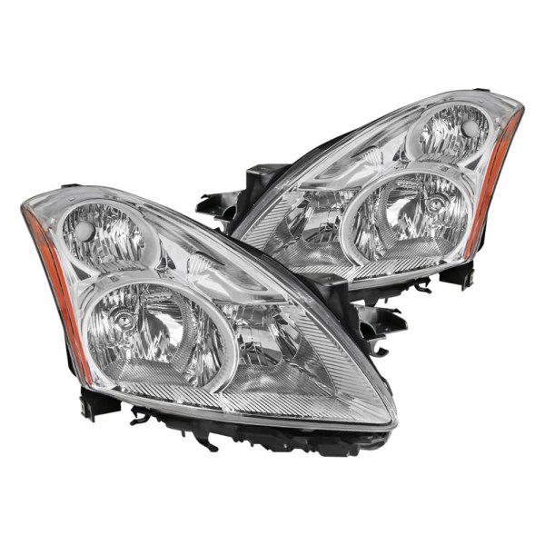 Spec-D® - Chrome Factory Style Headlights, Nissan Altima