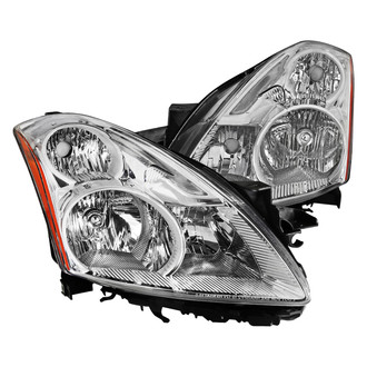Spec-D® - Driver and Passenger Side Chrome Factory Style Headlights