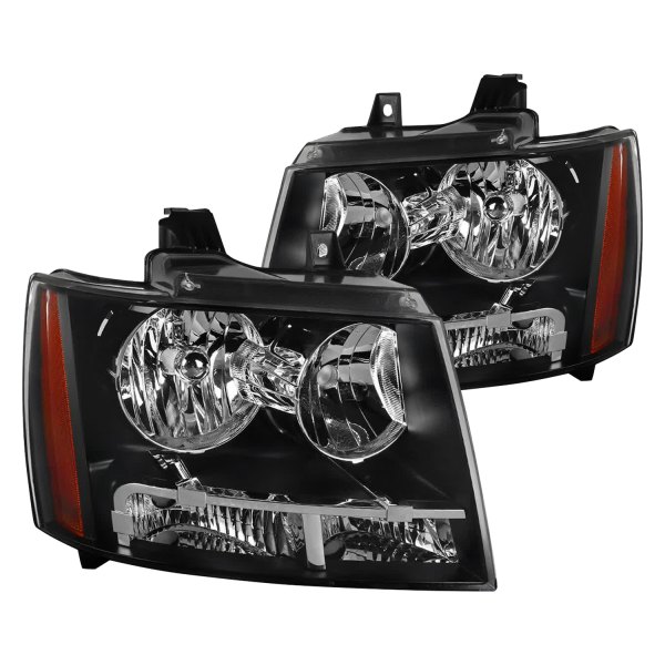 Spec-D® - Matte Black Factory Style Headlights