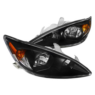 Spec-D® - Driver and Passenger Side Black Euro Headlights