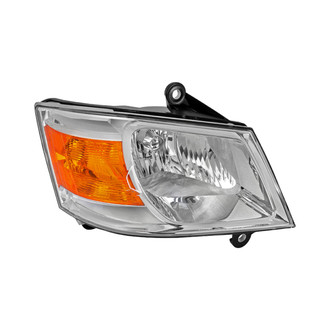 Spec-D® - Driver Side Chrome Euro Headlight