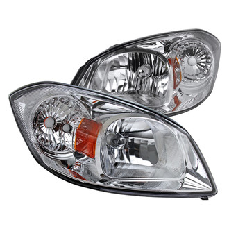 Spec-D® - Driver and Passenger Side Chrome Euro Headlights