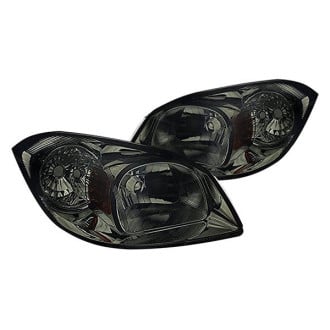 Spec-D® - Driver and Passenger Side Chrome/Smoke Euro Headlights