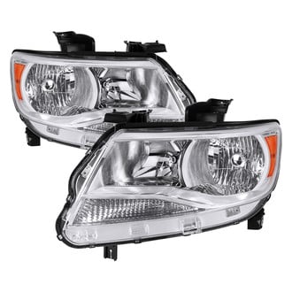 Spec-D® - Driver and Passenger Side Chrome Headlights