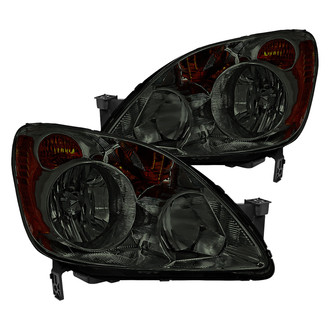 Spec-D® - Driver and Passenger Side Chrome/Smoke Euro Headlights