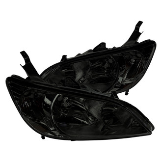 Spec-D® - Driver and Passenger Side Smoke Euro Headlights