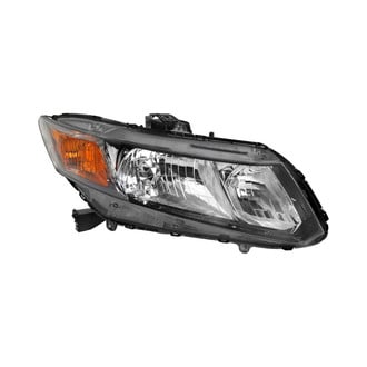 Spec-D® - Driver Side Black Euro Headlight