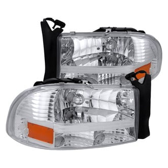 Spec-D® - Driver and Passenger Side Chrome Euro Headlights