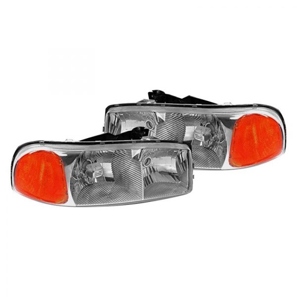 Spec-D® - Chrome Euro Headlights