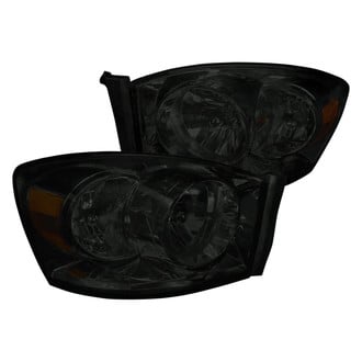 Spec-D® - Driver and Passenger Side Chrome/Smoke Euro Headlights