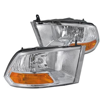 Spec-D® - Driver and Passenger Side Chrome Euro Headlights