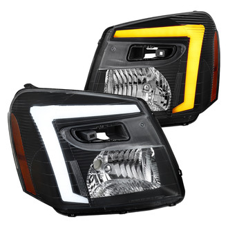 Spec-D® - Driver and Passenger Side Matte Black Headlights