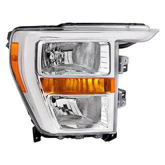 Spec-D® - Driver Side Chrome Factory Style Headlight