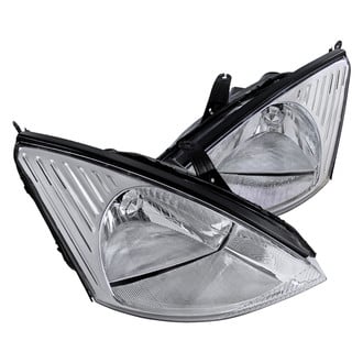 Spec-D® - Driver and Passenger Side Chrome Euro Headlights