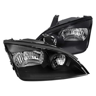 Spec-D® - Driver and Passenger Side Black Euro Headlights