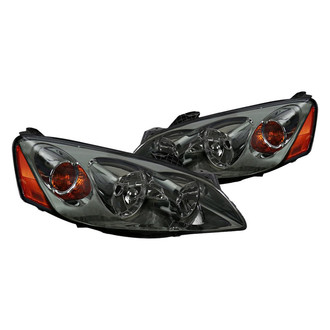 Spec-D® - Driver and Passenger Side Chrome/Smoke Euro Headlights
