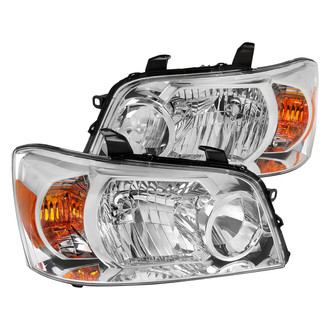 Spec-D® - Driver and Passenger Side Chrome Factory Style Headlights