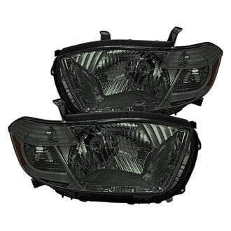 Spec-D® - Driver and Passenger Side Chrome/Smoke Euro Headlights