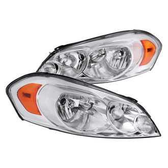 Spec-D® - Driver and Passenger Side Chrome Euro Headlights