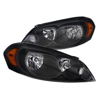 Spec-D® - Driver and Passenger Side Black Euro Headlights