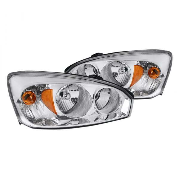 Spec-D® - Chrome Euro Headlights, Chevy Malibu