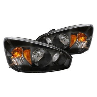 Spec-D® - Driver and Passenger Side Black Euro Headlights