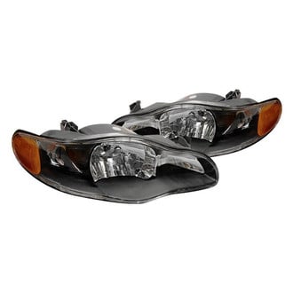 Spec-D® - Driver and Passenger Side Black Euro Headlights
