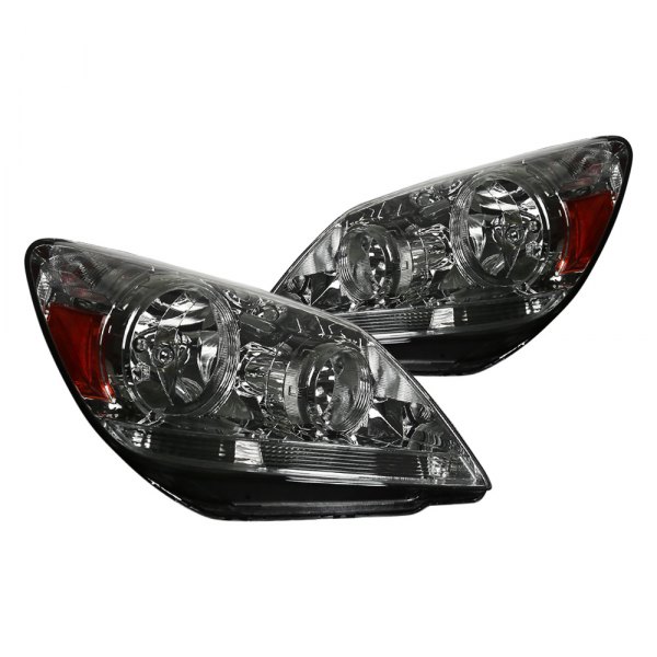 Spec-D® - Chrome/Smoke Euro Headlights, Honda Odyssey