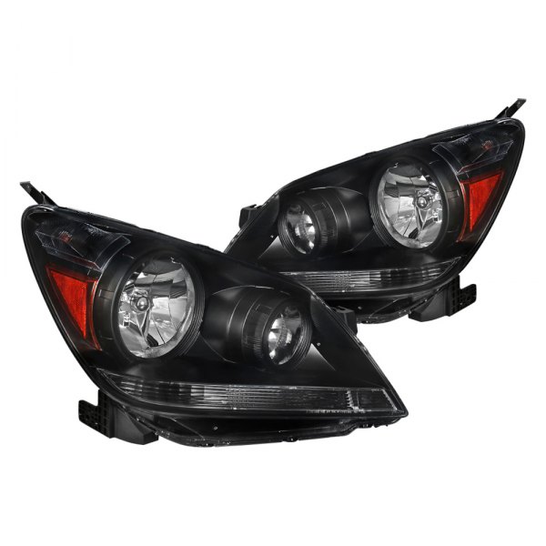 Spec-D® - Black Euro Headlights, Honda Odyssey