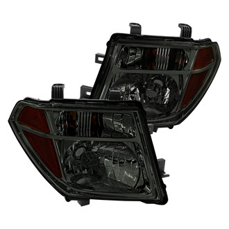Spec-D® - Driver and Passenger Side Chrome/Smoke Euro Headlights