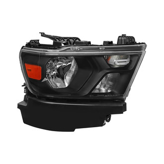 Spec-D® - Passenger Side Black Factory Style Euro Headlights