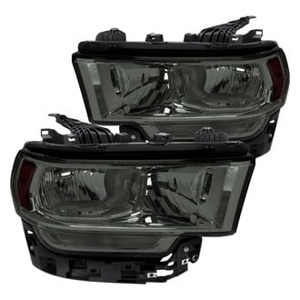 Spec-D® - Driver and Passenger Side Chrome/Smoke Factory Style Headlights