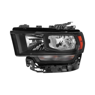 Spec-D® - Driver Side Black Factory Style Euro Headlights