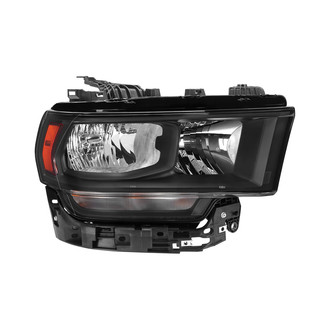 Spec-D® - Passenger Side Black Factory Style Euro Headlights
